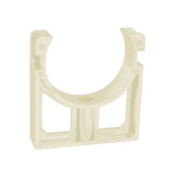 OPEN PIPE CLIPS SOLVENT WHITE