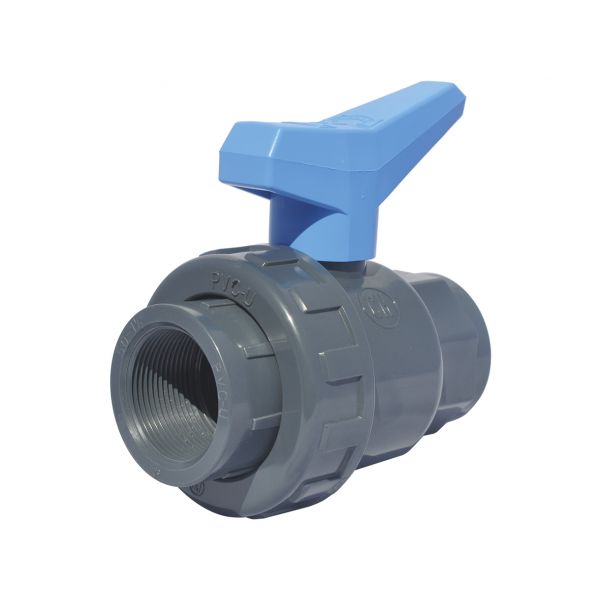 2 WAY BALL VALVE SINGLE UNION MODEL THREAD EPDM