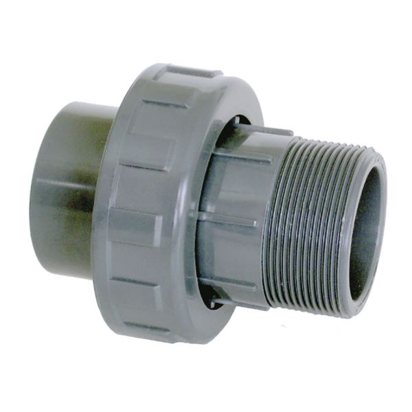 UNIÓN 3 PIECES SOLVENT/ MALE THREAD REDUCED
