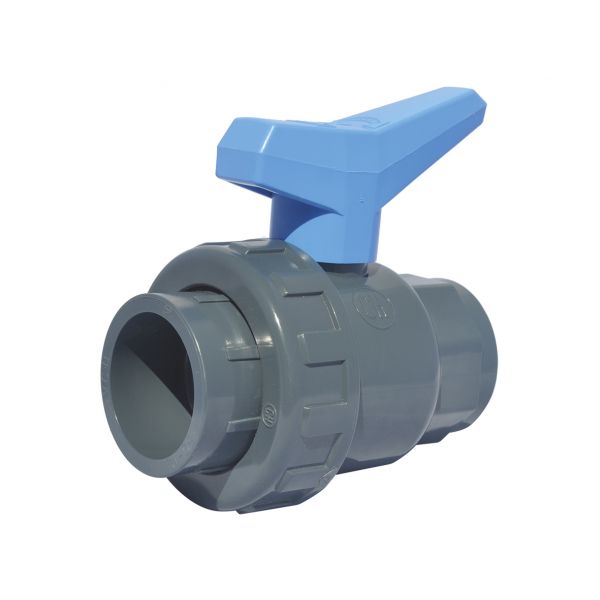 2 WAY BALL VALVE SINGLE UNIÓN MODEL SOCKET EPDM