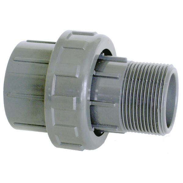 UNION 3 PIECES SOLVENT/MALE THREAD NEW TYPE BSP